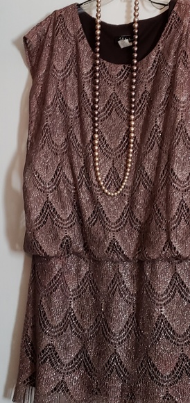 J.L. Fashions Crochet Dress - Picture 2 of 4